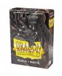 Dragon Shield: Small Sleeves - Matte Black (60ct.) Online Hot Sale