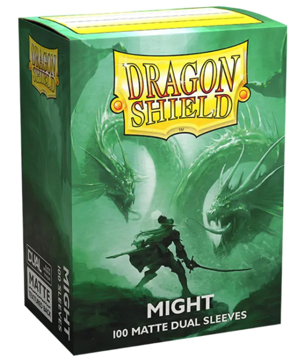 Dragon Shield: Standard Sleeves - Matte Dual Might (100ct.) Online Sale