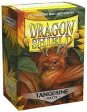 Dragon Shield: Standard Sleeves - Matte Tangerine (100ct.) Fashion