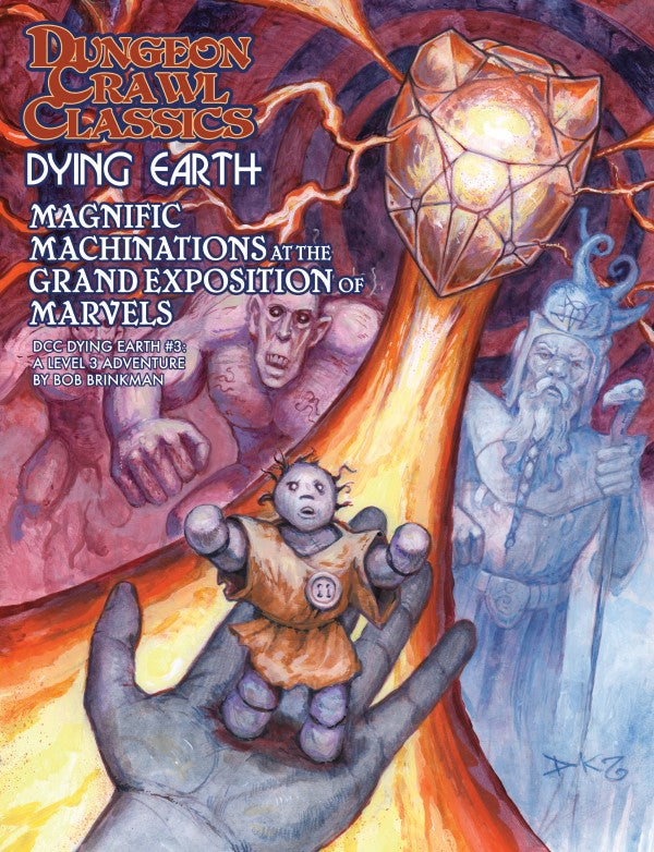 Dungeon Crawl Classics: Dying Earth - Magnific Machinations at the Grand Exposition of Marvels Online Sale