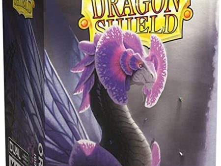 Dragon Shield: Standard Sleeves - Matte Dual Orchid (100ct.) Online Hot Sale