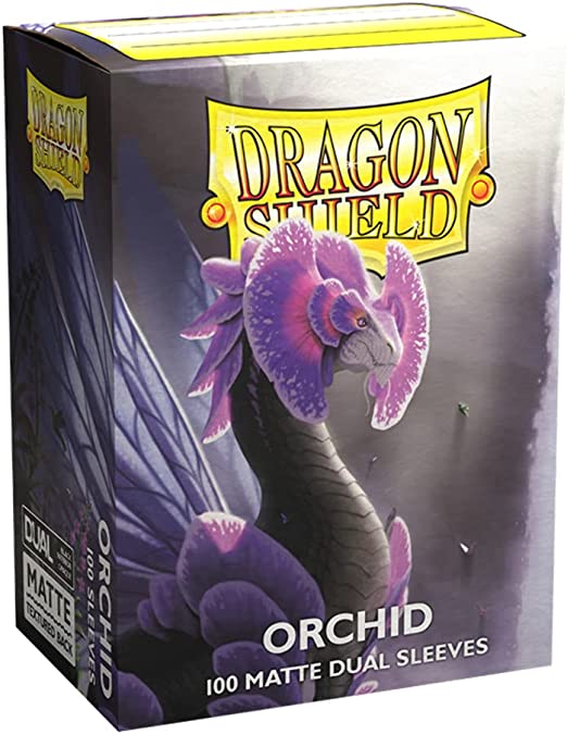 Dragon Shield: Standard Sleeves - Matte Dual Orchid (100ct.) Online Hot Sale