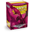 Dragon Shield: Standard Sleeves - Matte Magenta (100ct.) Fashion