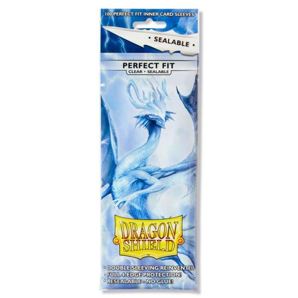 Dragon Shield: Perfect Fit Standard - Sealable Clear (100ct.) For Sale