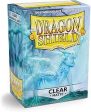 Dragon Shield: Standard Sleeves - Matte Clear (100ct.) Discount