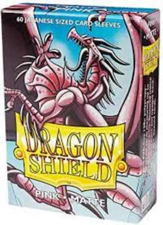 Dragon Shield: Small Sleeves - Matte Pink (60ct.) on Sale