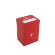 Gamegenic: Deck Holder 80+ Deck Box - Red Discount