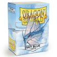 Dragon Shield: Standard Sleeves - Matte Sky Blue (100ct.) Supply