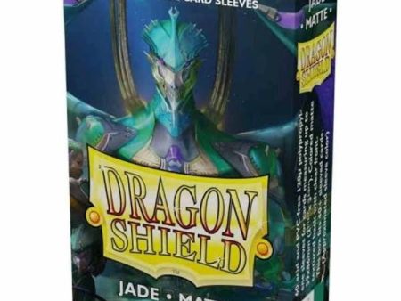 Dragon Shield: Small Sleeves - Matte Jade (60ct.) Online