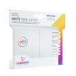 Gamegenic: Matte Prime Sleeves - White (100ct.) Hot on Sale