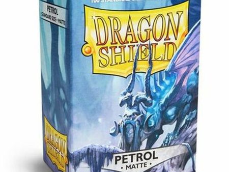 Dragon Shield: Standard Sleeves - Matte Petrol (100ct.) Cheap