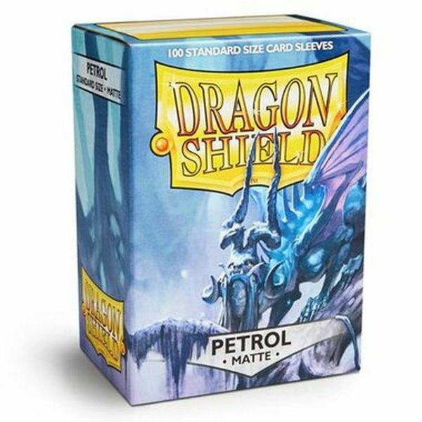 Dragon Shield: Standard Sleeves - Matte Petrol (100ct.) Cheap