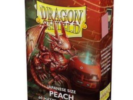 Dragon Shield: Small Sleeves - Matte Dual Peach (60ct.) For Discount