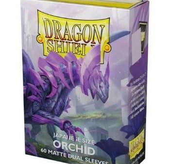 Dragon Shield: Small Sleeves - Matte Dual Orchid (60ct.) For Cheap