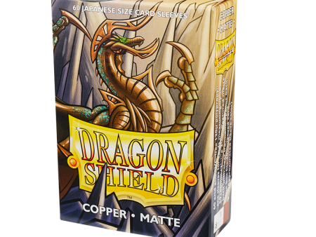 Dragon Shield: Small Sleeves - Matte Copper (60ct.) Online now