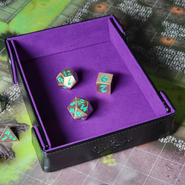 Forged: Dice Tray - Compact Magnetic (Purple) Hot on Sale