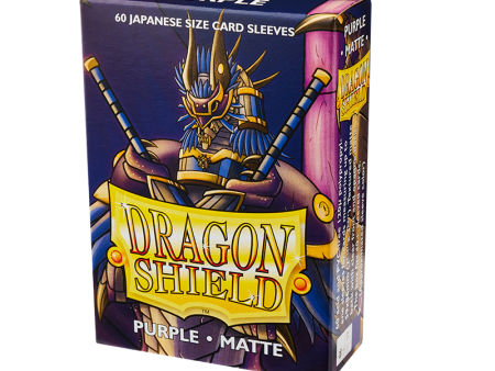 Dragon Shield: Small Sleeves - Matte Purple (60ct.) For Cheap