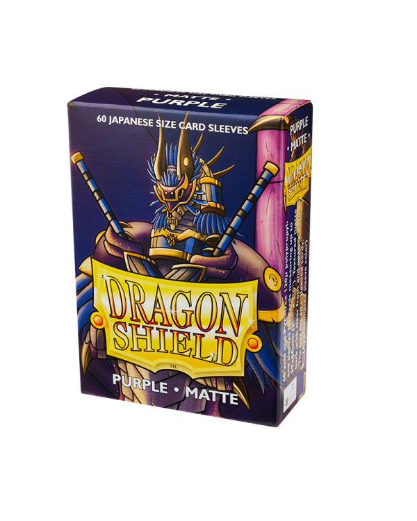 Dragon Shield: Small Sleeves - Matte Purple (60ct.) For Cheap