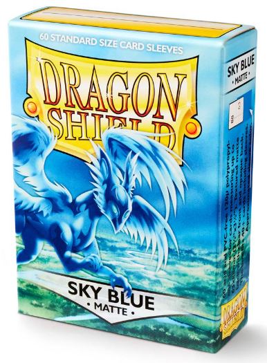 Dragon Shield: Small Sleeves - Matte Sky Blue (60ct.) Online