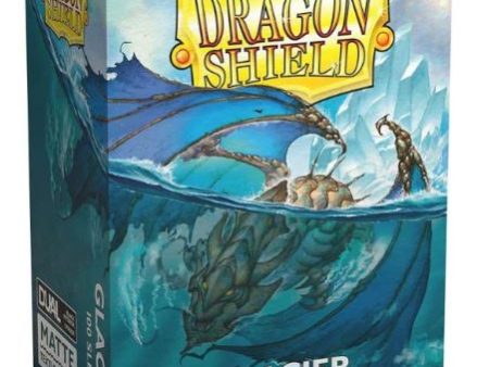 Dragon Shield: Standard Sleeves - Matte Dual Glacier (100ct.) Sale