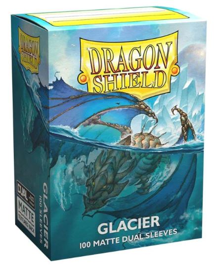 Dragon Shield: Standard Sleeves - Matte Dual Glacier (100ct.) Sale